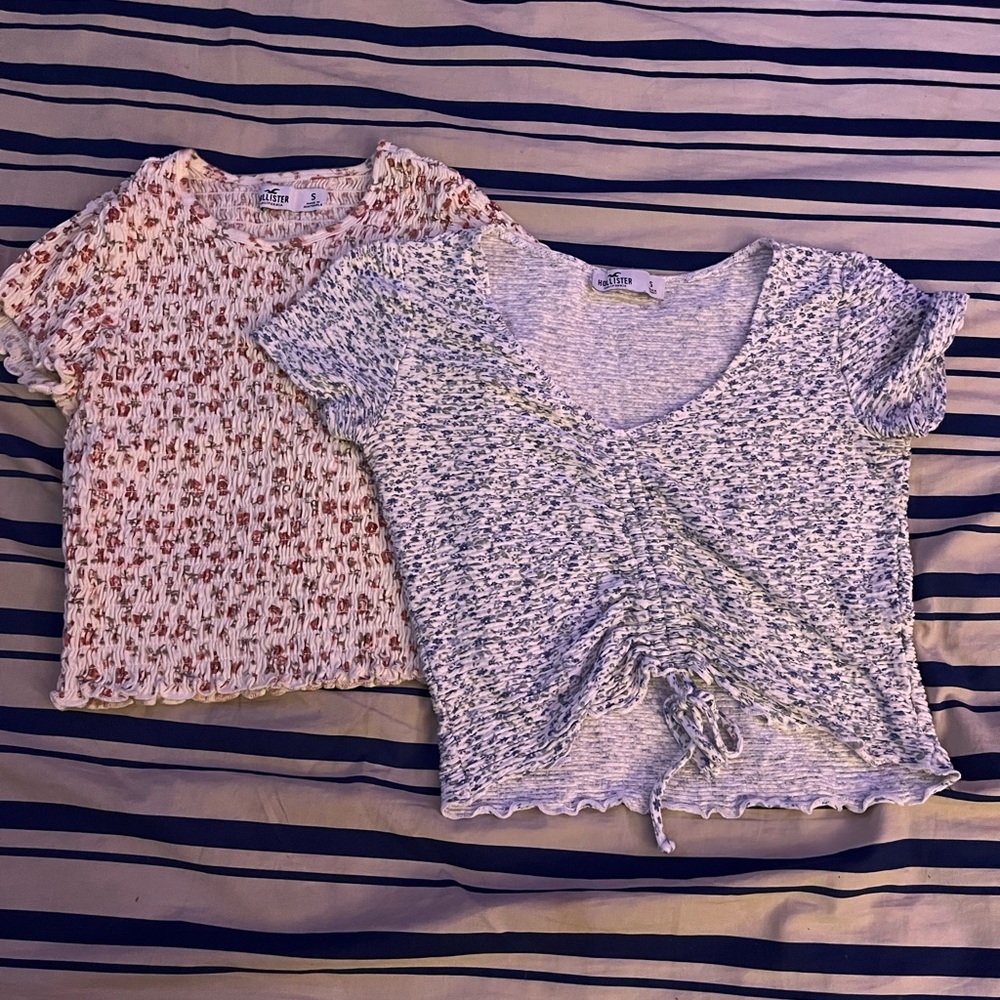 bundle of 2 hollister shirts
